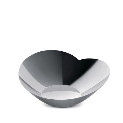 human collection salad bowl in 18/10 stainless steel